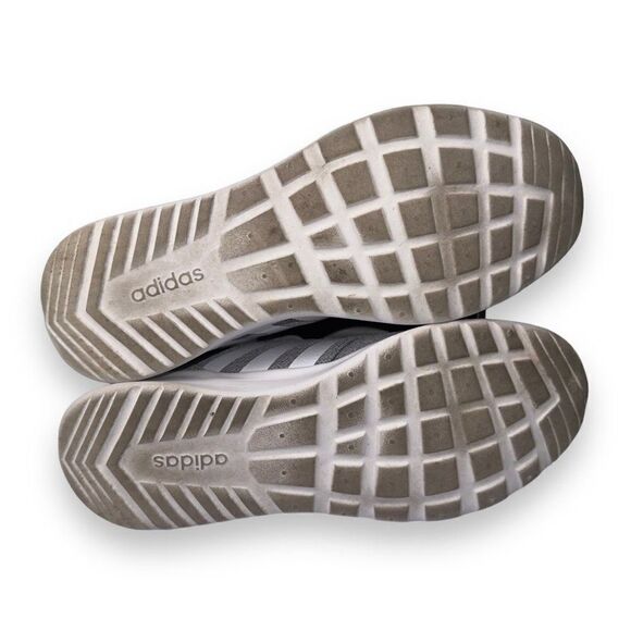 Adidas QT Racer 3.0 Cloudfoam Running Shoes "Grey White" FY8312 Women's 6 - Picture 8 of 11